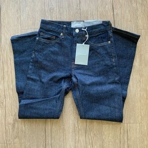 Everlane High Rise Skinny 24 Ankle Dark Indigo